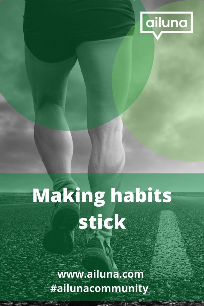 making habits stick pinterest pin