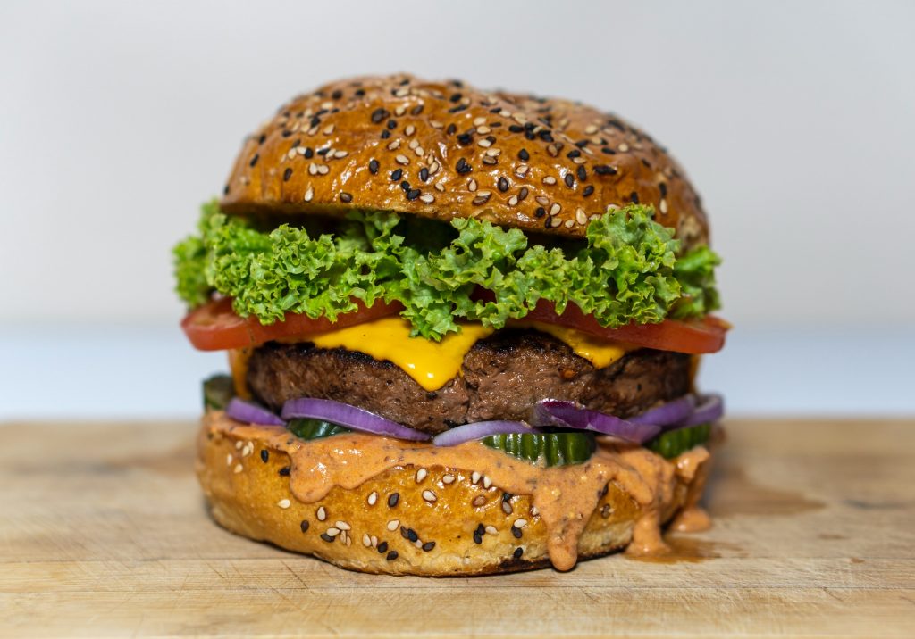 flexitarian half beef half lentil burger recipe