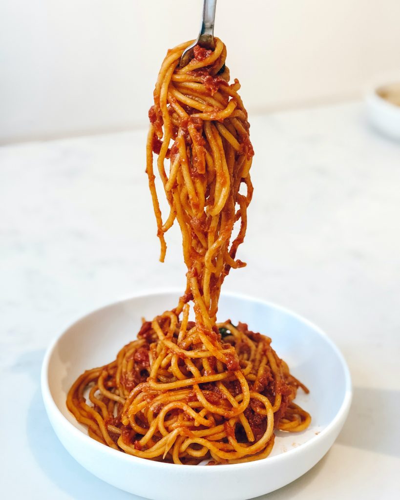 flexitarian bolognese recipe