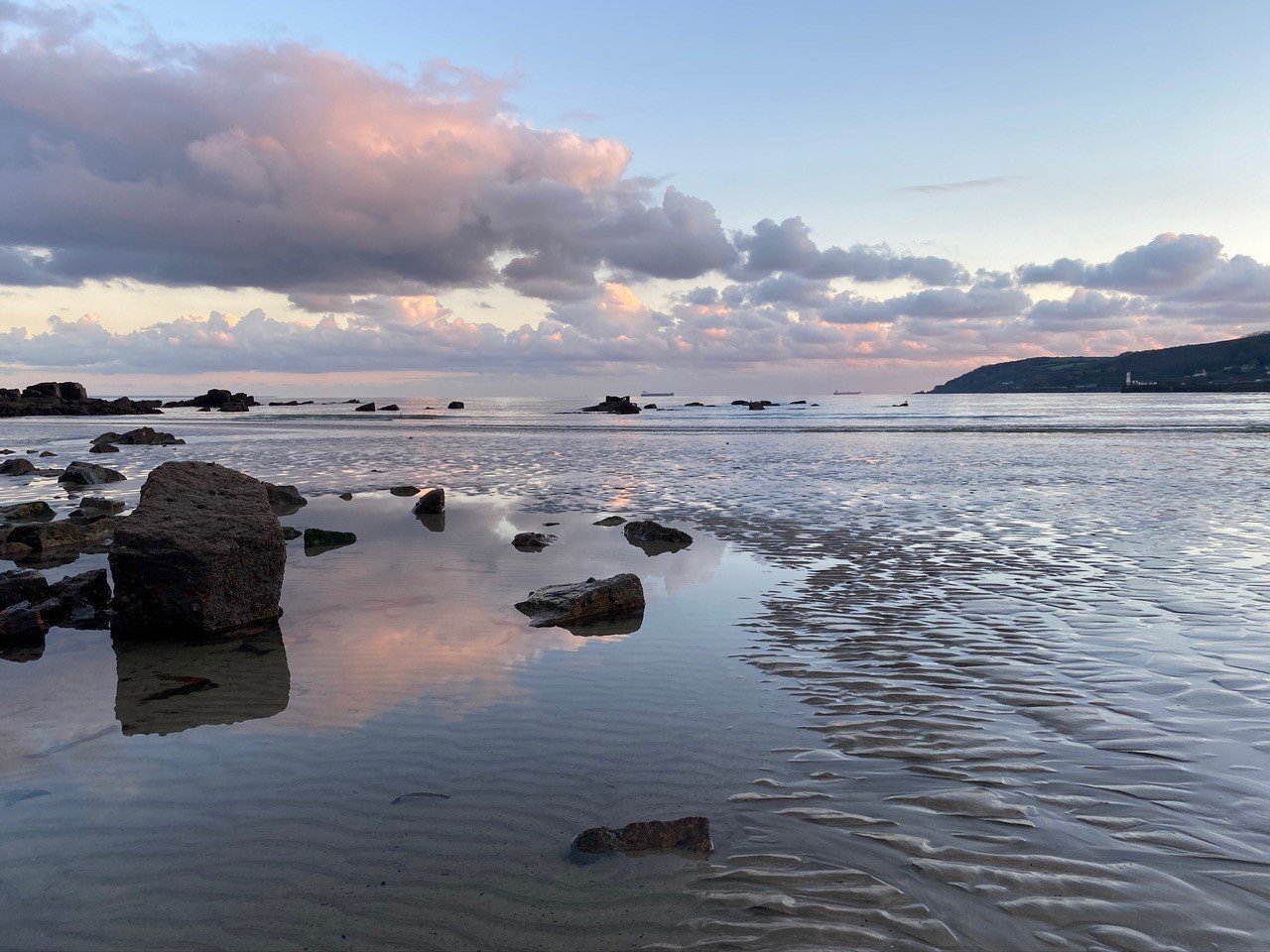 benefits of wild swimming include beautiful views