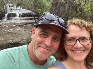 permaculture experts Dr Charlie Brennan and Bridget O'Brien